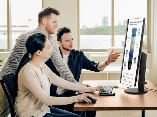 Viewsonic VG2409-MHDU-2 IPS Монитор 24" FHD 1920x1080 с Време за Реакция 4мс GTG