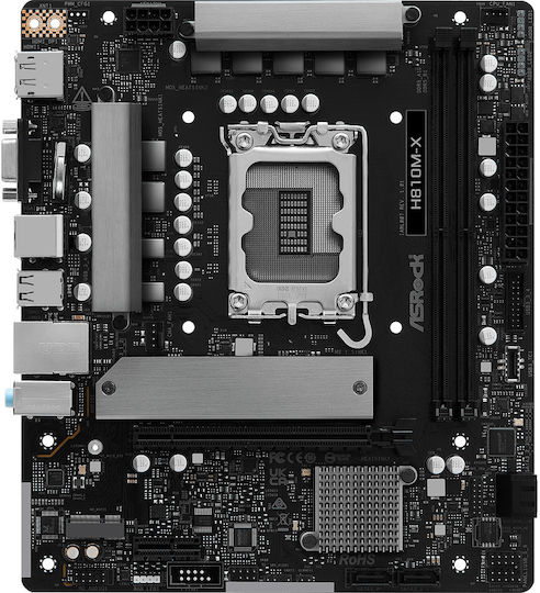 ASRock H810M-X Motherboard Micro ATX με Intel 1851 Socket 90-MXBS4-A0UAYZ
