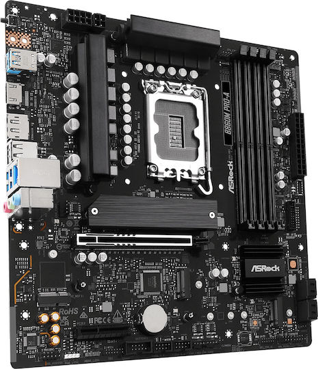 ASRock B860M Pro-A Motherboard Micro ATX με Intel 1851 Socket 90-MXBRR0-A0UAYZ