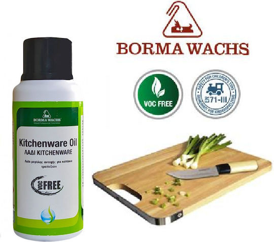 Borma Wachs Kitchenware Oil - VOC Free 4989 Λάδι Συντήρησης Άχρωμο Σατινέ 500ml