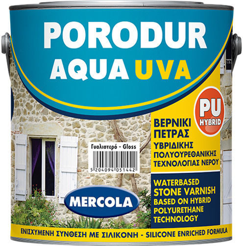 Mercola Porodur Aqua UV Wasser Farblos Satin,σατεν 2.5Es