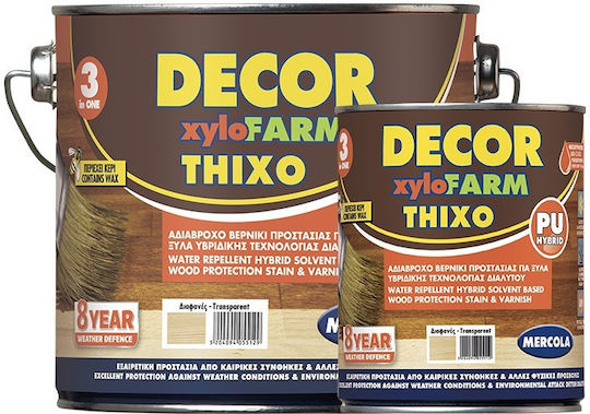 Mercola Decor Xylofarm Lac de impregnare Baza solventă Castan Satin 750ml