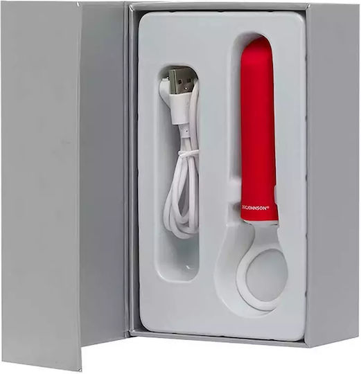 Doc Johnson Iplease Mini Вибратор 20см Червен