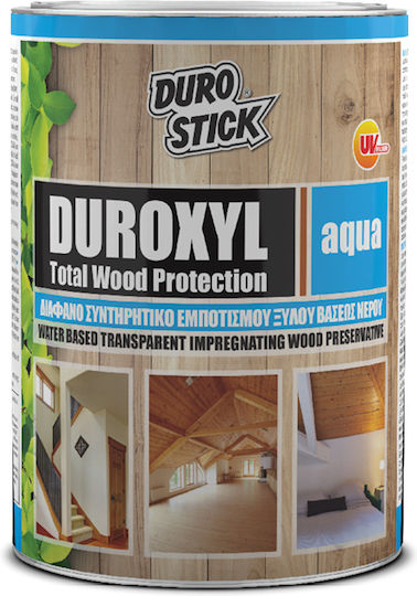 Durostick Conservant de impregnare lemn Duroxyl Aqua Wood Protection/Conditioner pentru apa Transparent 2.5lt