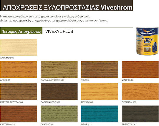 Vivechrom Vivexyl Plus Auf Lösemittelbasis 505 Mahagoni Matt 750ml