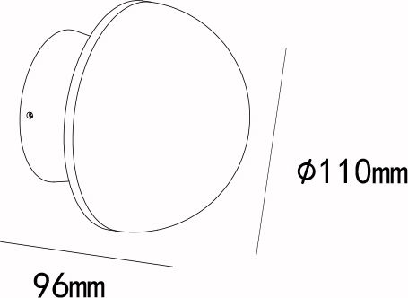 Sun Light Lamp Wall White 11cm Sun Light Lamp Wall White 11cm