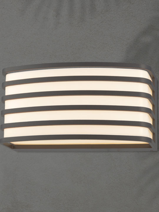 Eurolamp Стенен Външен Плафон E27 IP54 20x10x9εκ.