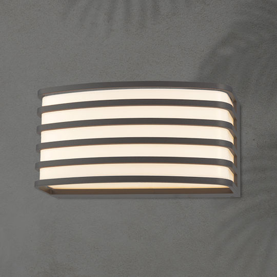 Eurolamp Wandmontierte Außen-Deckenleuchte E27 IP54 20x10x9εκ.