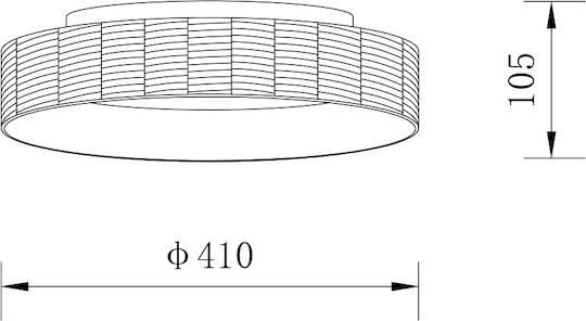 Sun Light Πλαφονιέρα 41εκ. Sun Light Πλαφονιέρα 41εκ.