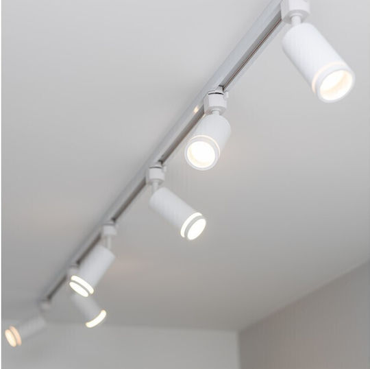 TK Lighting Μονό Σποτ με Ντουί GU10 σε Λευκό Χρώμα