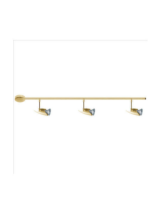 Fos me Alien III Triple Spot in Gold Color