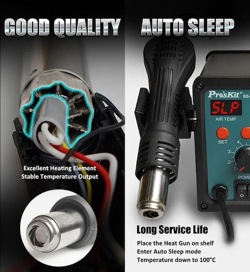 Proskit SS-979B Fier de lipit Electrică cu Reglaj de Temperatură