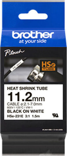 Brother P-Touch Label Maker Tape 1.5m x 110mm Black