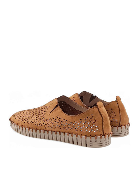 Damen Sneakers Tabac Braun