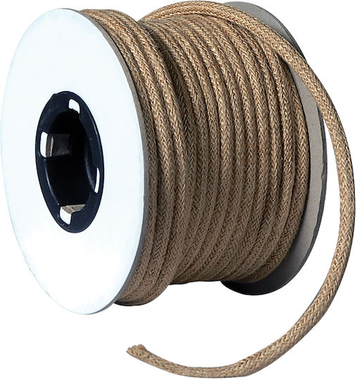 ARlight DS 138-1R Υφασμάτινο Καλώδιο 2x0.75mm² σε Μπεζ Χρώμα 0284080