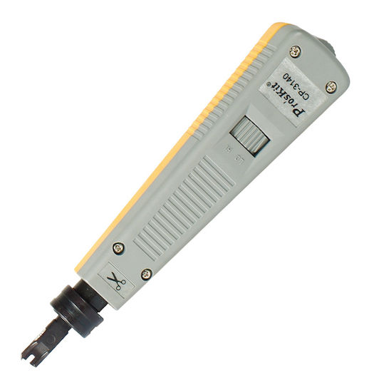 Proskit Krone Punch Down Tool with Cable Cutter (Length 186mm)