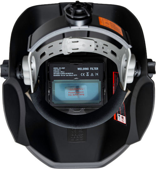 Zemek Charm 350f Ηλεκτρονική Μάσκα Ηλεκτροκόλλησης Μαύρη