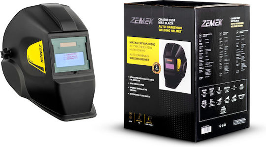 Zemek Charm 350f Ηλεκτρονική Μάσκα Ηλεκτροκόλλησης Μαύρη