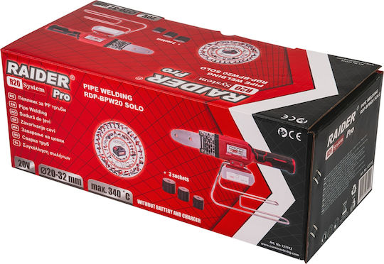 Raider R20 Set Μηχάνημα Συγκόλλησης Σωλήνων Ppr Rdp-bpw20 123112
