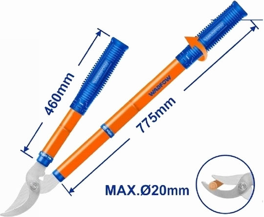 Wadfow WPR1E79 Ψαλίδι Κλάδου για Κλαδιά έως 20mm