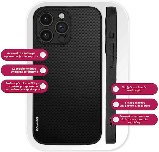 Θήκη Sonique Carbon Series Oneplus Oneplus 10 Pro 5g Μαύρο 01