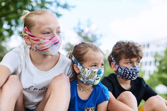 Buff Kids Boo Protective Mask Fabric Kids 126642.779.10.00-KBOMLT 1pcs