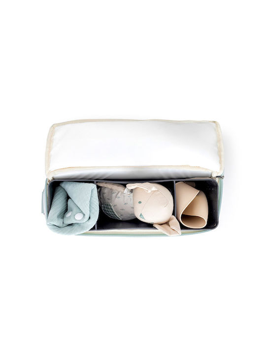 Saro Portable Fabric Booster Chair for Table Spring Cottage Saro Portable Fabric Booster Chair for Table Spring Cottage