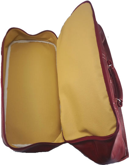 Mybag Σακ Βουαγιάζ Κόκκινο από Δέρμα
