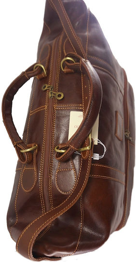 Mybag Σακ Βουαγιάζ Ταμπά από Δέρμα