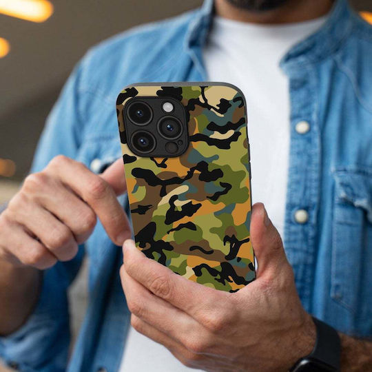 Калъф Sonique Camouflage Army Series за Motorola Moto G32 Зелен 01