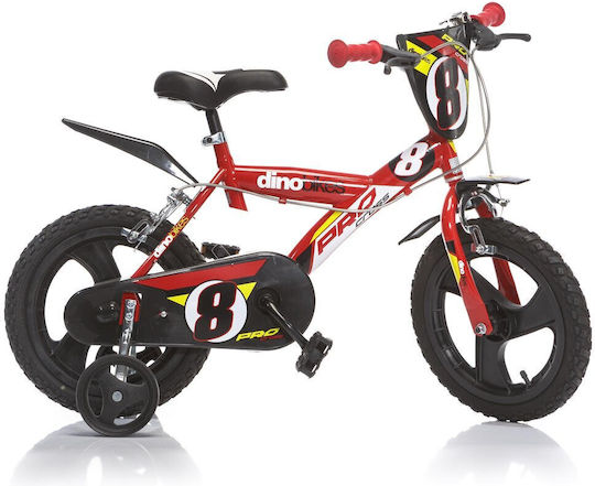 Dino Bikes Pro Cross 14" Детски Велосипед BMX Червен