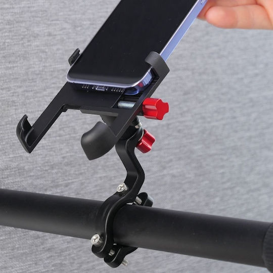 Aluminum Phone Holder Bicycle Scooter Fsbhd-106-3 Black