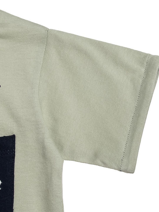 Kinderhemd Kurzarm Khaki