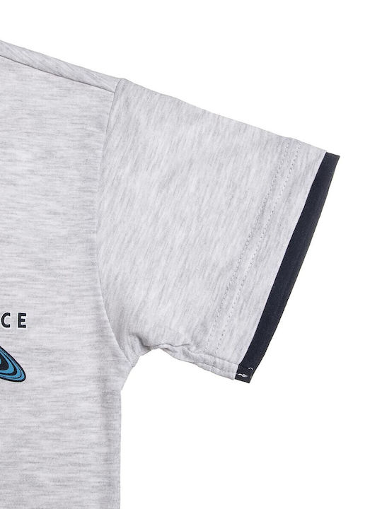 Kinderhemd Kurzarm Gray