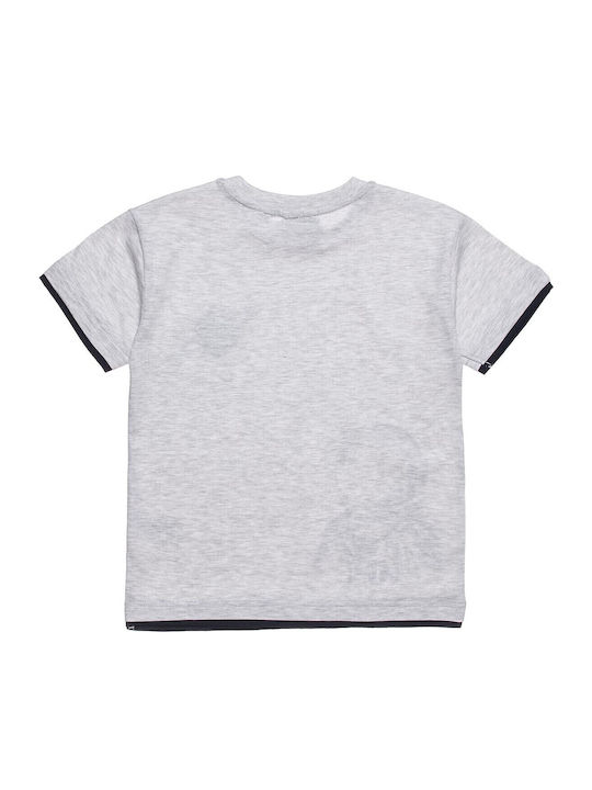 Kinderhemd Kurzarm Gray