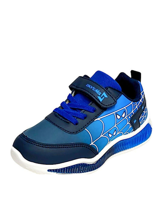 Kids Sneakers with Scratch Blue