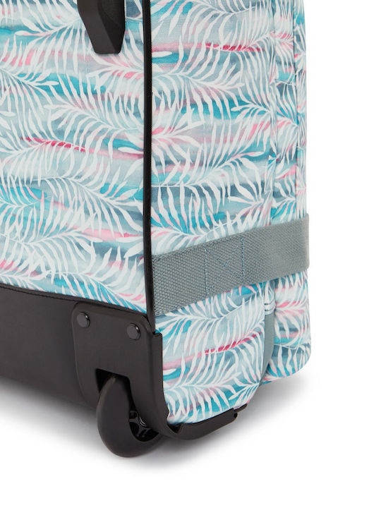 Kipling Koffer Kabine Stoff Palmtree Leaves mit 4 Räder Höhe 54cm