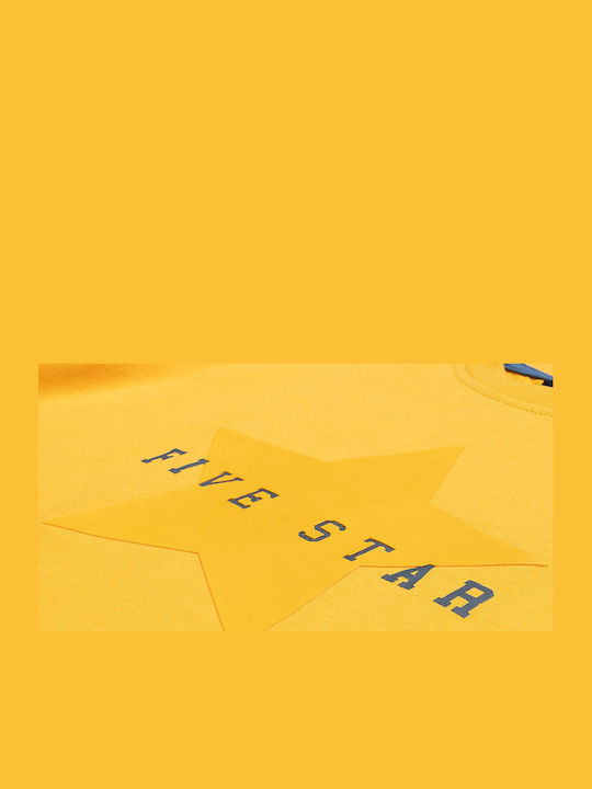 Kids' Set with Shorts Summer 2pcs Yellow Five Star