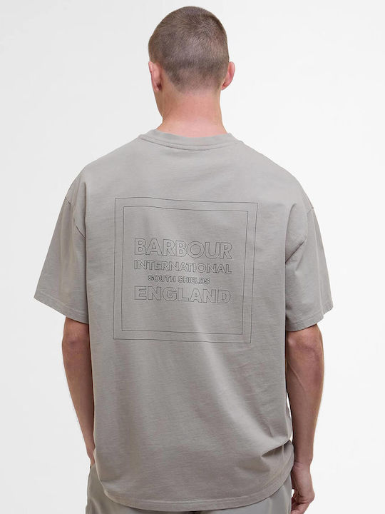 B.intl Short Sleeve Blouse Grey