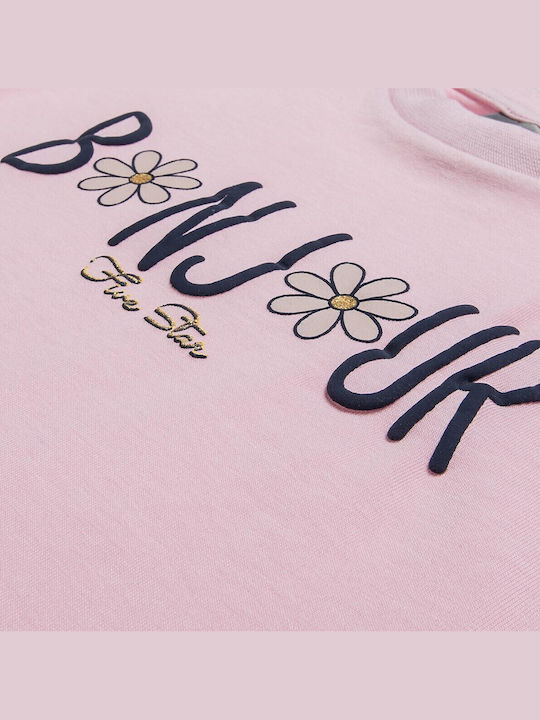Kinder-Set mit Shorts Sommer 2Stück Rosa