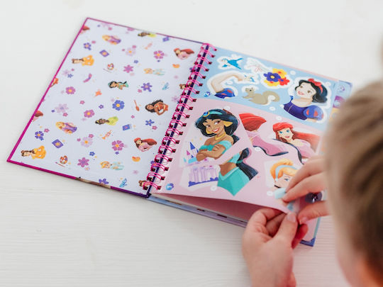 Set Creativ de Abțibilduri Lipire după Numere Disney Princess