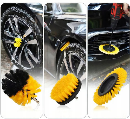 Set Curățarea Mașinilor pentru Materiale Plastice pentru Interior Tabloul de Bord cu 23 Bucăți