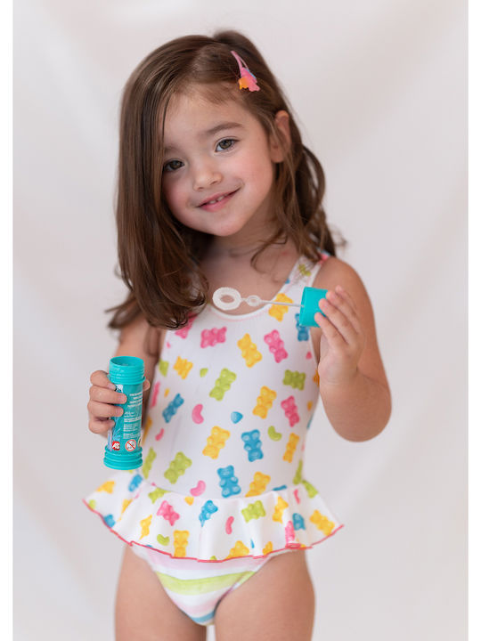 Tortue Kinder Badeanzug Einteilig Ecru