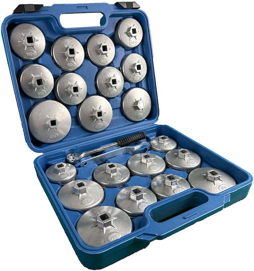 Aluminum Cup Oil Filter Wrenches 23 Pcs Gebo Tools
