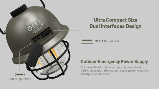 Nitecore Led Flashlight L Series Lr40 Green