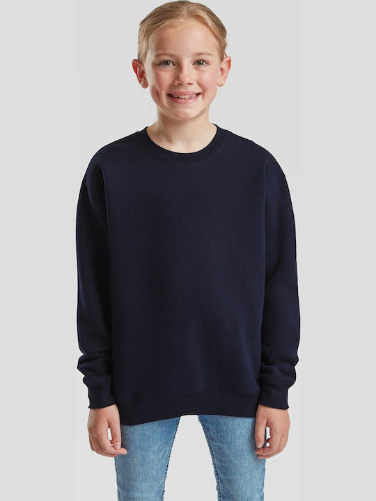 Kinderpullover Langarm Deep Navy