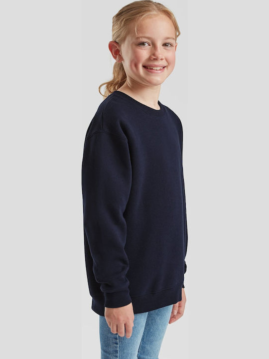Kinderpullover Langarm Deep Navy