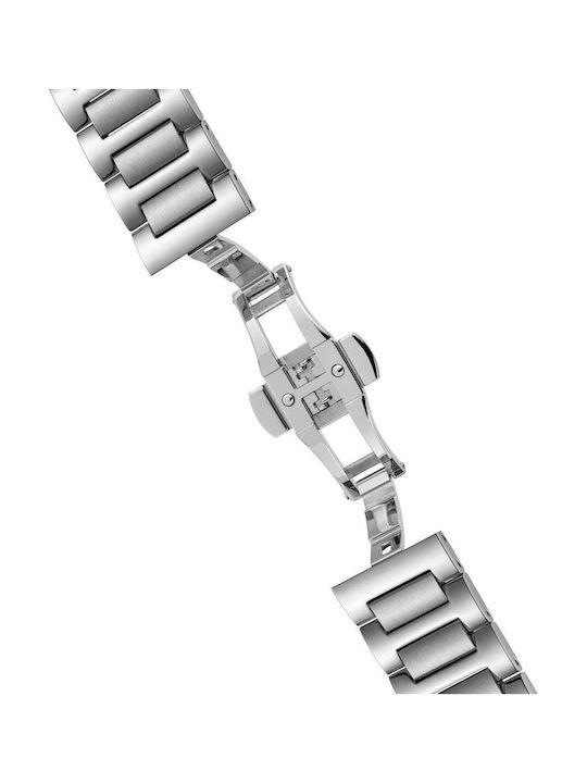 Ingersoll Men's Watch Battery with Silver Metal Bracelet