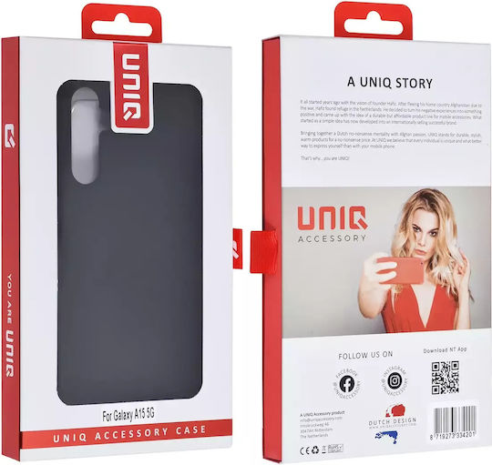 Tuniq Back Cover Silicone Black (Galaxy A15)