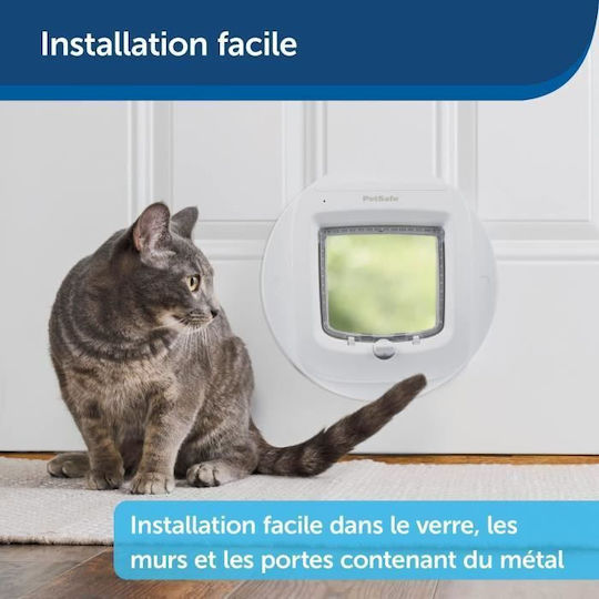Pet Safe made of Metal in White Color